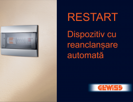 Gewiss Restart