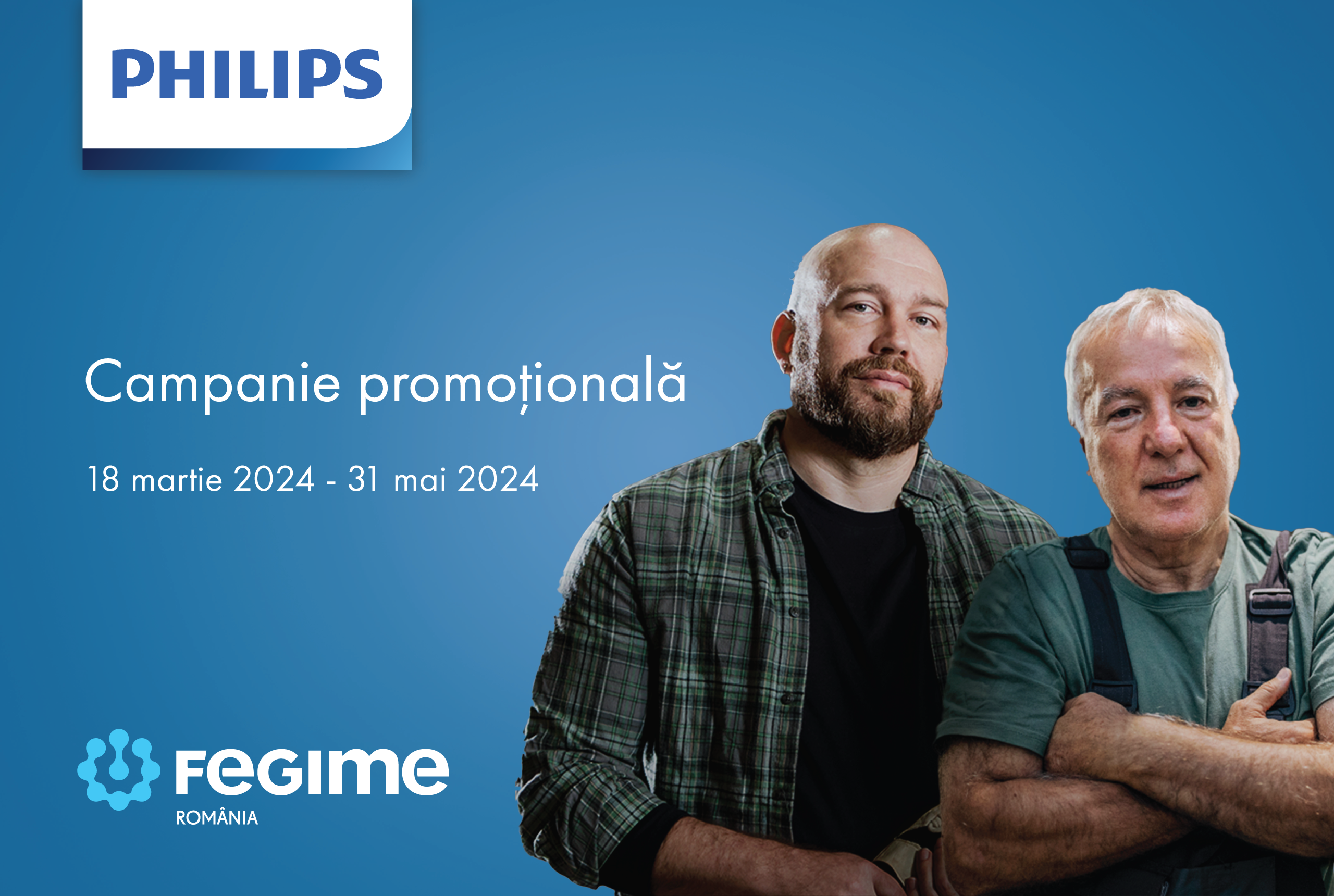 Câștigă alături de Fegime și Philips